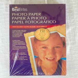🎄Royal Brites High Gloss Heavy Photo Paper / 150 sheets